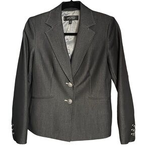 Kasper Jean-colored Suit Jacket